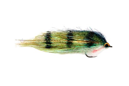 Fulling Mill Clydesdale Green Perch Pike Fly 1/0